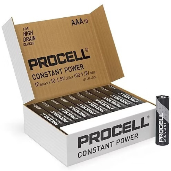 Duracell Procell LR03 / MN2400 – AAA 100 stuks