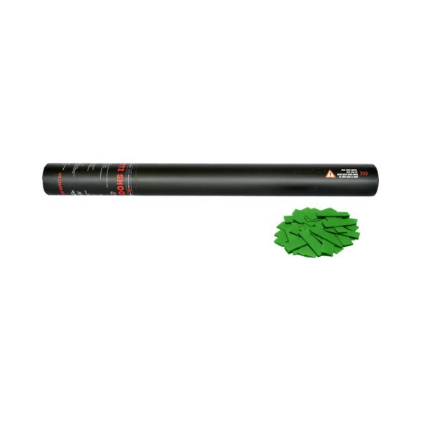 Confetti Kanon 50cm – Donker Groen voor Festivals & Special Effects