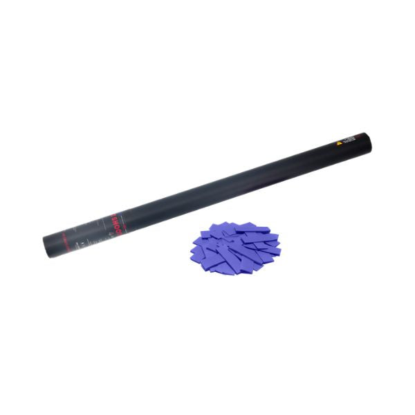 Confetti Kanon 80cm – Donker Blauw voor Avondfeesten & Events
