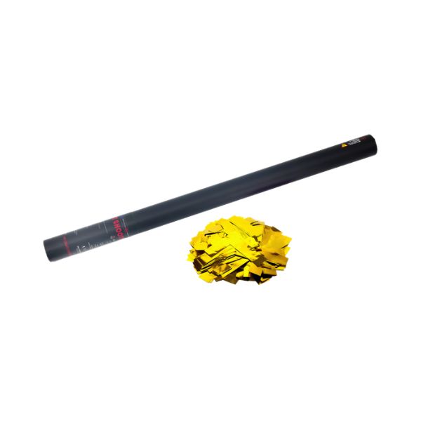 Confetti Kanon 80cm – Goud voor VIP Feesten & Celebrations