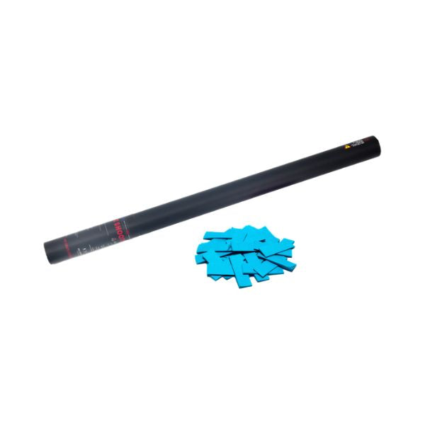 Confetti Kanon 80cm – Licht Blauw voor Feestdecoratie & Viermomenten