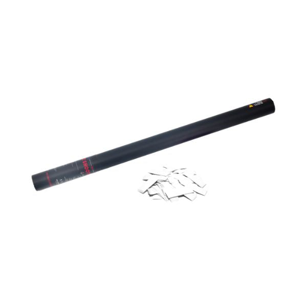 Confetti Kanon 80cm – Wit voor Ceremonies & Stijlvolle Events