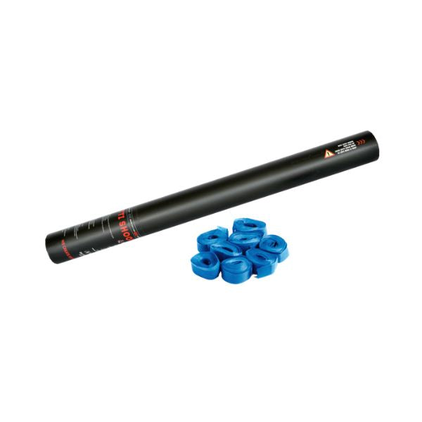 Streamer Kanon 50cm Donkerblauw – Perfect voor Festivals, Shows & Evenementen
