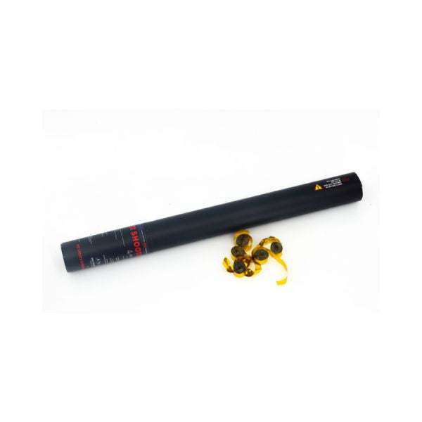 Streamer Kanon 50cm Goud – Ideaal voor Bruiloften, Gala’s & Feestelijke Events
