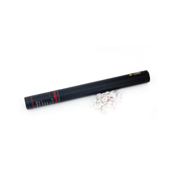 Streamer Kanon 50cm Wit – Ideaal voor Shows, Evenementen & Festivals