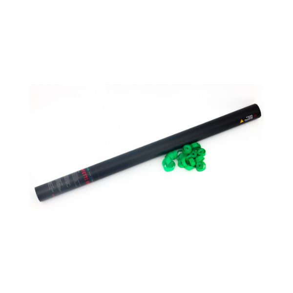 Streamer Kanon 80cm Donkergroen – Perfect voor Festivals, Shows & Evenementen