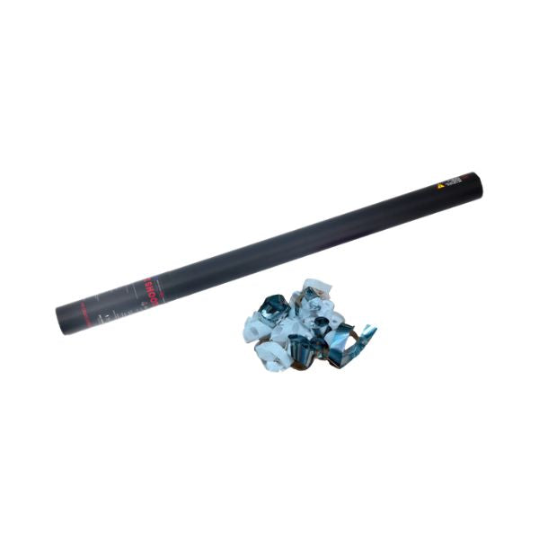 Streamer Kanon 80cm Wit/Zilver – Perfect voor Bruiloften, Gala’s & Luxe Events