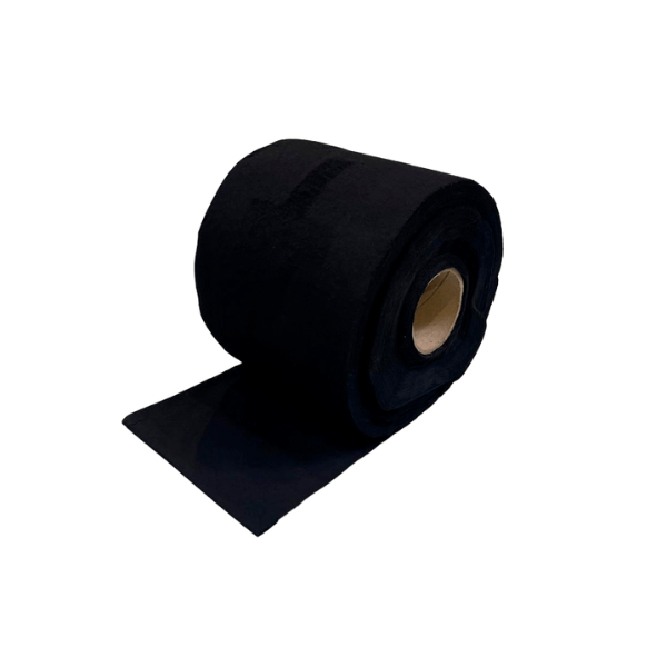 StageTex Roldoek 20cm x 60m – Zwart, 160g/m²