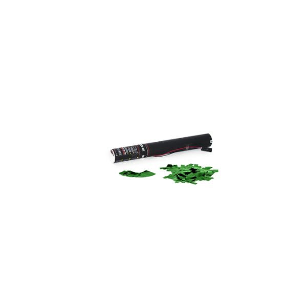 Elektrisch Streamer Kanon 50cm Groen Metallic – Perfect voor Festivals, Shows & Evenementen