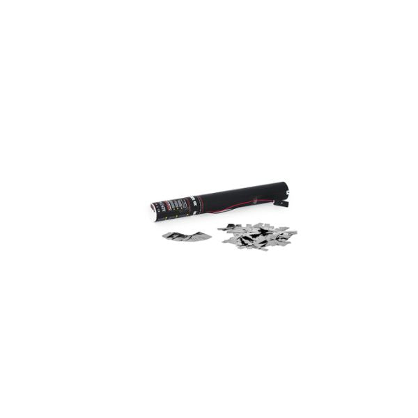 Elektrisch Streamer Kanon 50cm Zilver – Perfect voor Bruiloften, Gala’s & Luxe Events