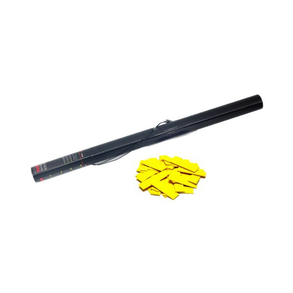 Elektrisch Confetti Kanon 80cm Geel – Perfect voor Festivals, Shows & Evenementen