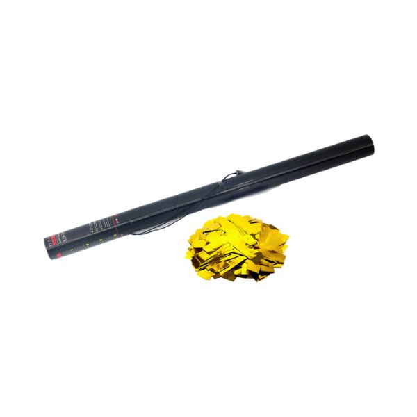 Elektrisch Confetti Kanon 80cm Goud – Perfect voor Bruiloften, Gala’s & Luxe Events