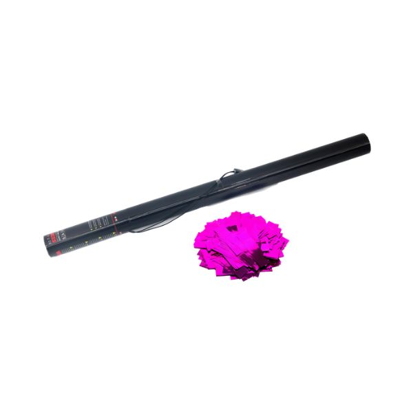 Elektrisch Confetti Kanon 80cm Roze Metallic – Perfect voor Babyshowers, Gender Reveals & Feesten