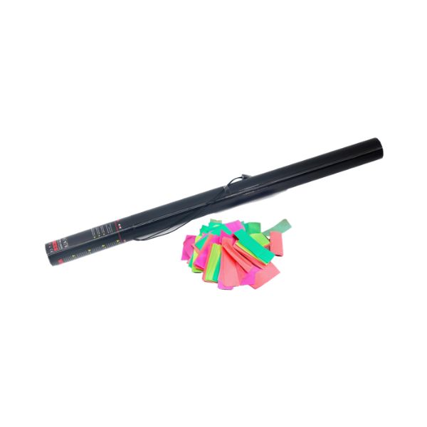 Elektrisch Confetti Kanon 80cm UV Multicolor – Perfect voor Clubs, Festivals & Blacklight Feesten