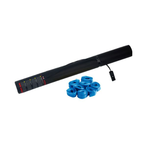 Elektrisch Streamer Kanon 50cm Donkerblauw – Perfect voor Festivals, Shows & Evenementen
