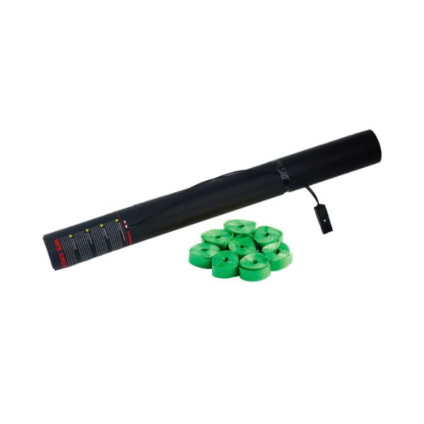 Elektrisch Streamer Kanon 50cm Donkergroen – Perfect voor Festivals, Shows & Evenementen