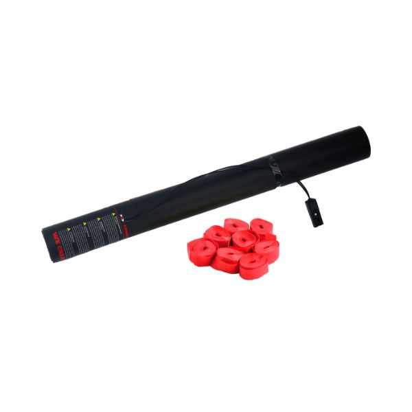 Elektrisch Streamer Kanon 50cm Rood – Perfect voor Festivals, Feesten & Evenementen