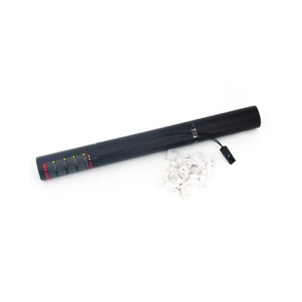 Elektrisch Streamer Kanon 50cm Wit – Perfect voor Bruiloften, Shows & Evenementen