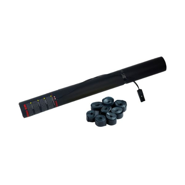 Elektrisch Streamer Kanon 50cm Zwart – Perfect voor Clubs, Shows & Luxe Events