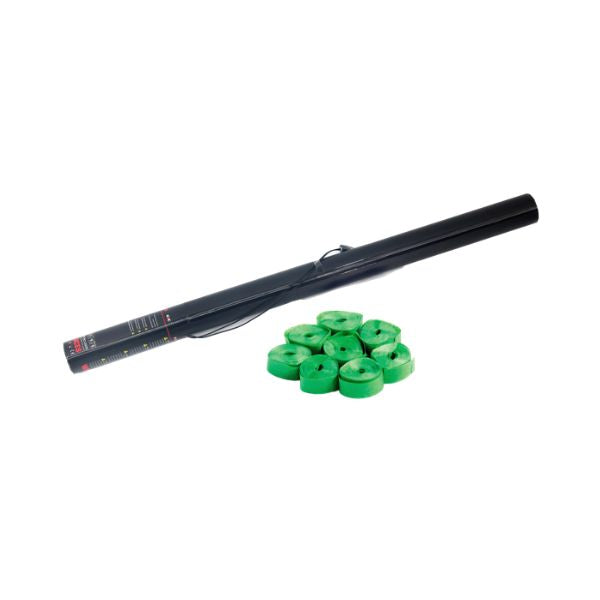 Elektrisch Streamer Kanon 80cm Donkergroen – Perfect voor Festivals, Shows & Evenementen