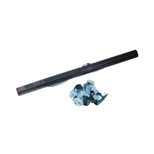 Elektrisch Streamer Kanon 80cm Wit/Zilver – Perfect voor Bruiloften, Gala’s & Luxe Evenementen