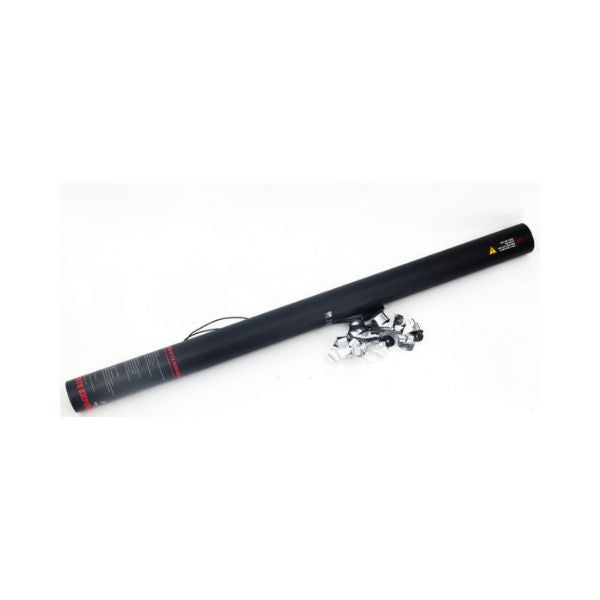 Elektrisch Streamer Kanon 80cm Zilver – Perfect voor Bruiloften, Gala’s & Luxe Events