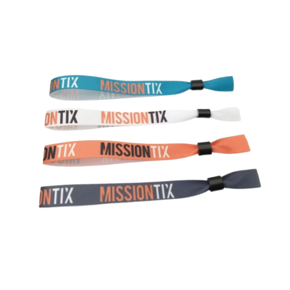 Festivalbandjes Bedrukken (15mm Textiel) – Custom Polsbandjes voor Events