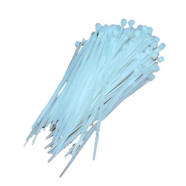 Kabelbinders Tierips 2,5 x 100mm – Wit, 100 Stuks