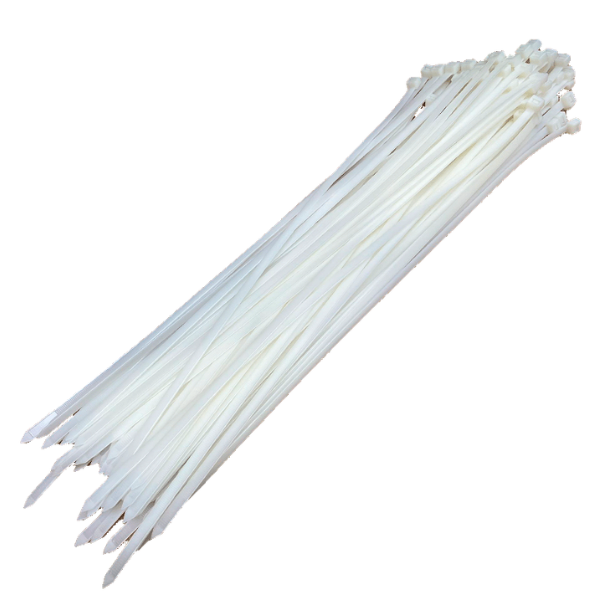 Kabelbinders Tierips 8,8 x 550mm – Wit, 100 Stuks