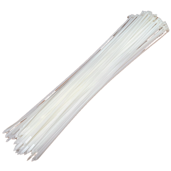 Kabelbinders Tierips 8,8 x 780mm – Wit, 100 Stuks