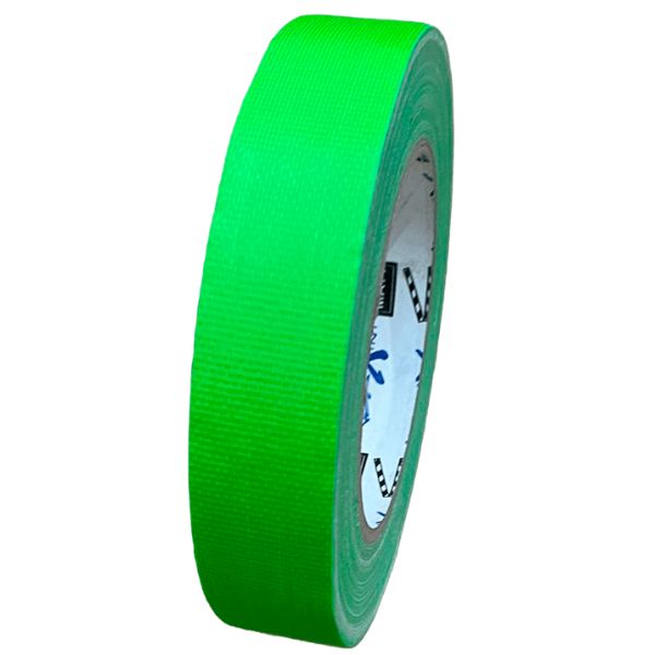 Neon Gaffa Tape Extra Mat 25 mm x 50 m – Groen