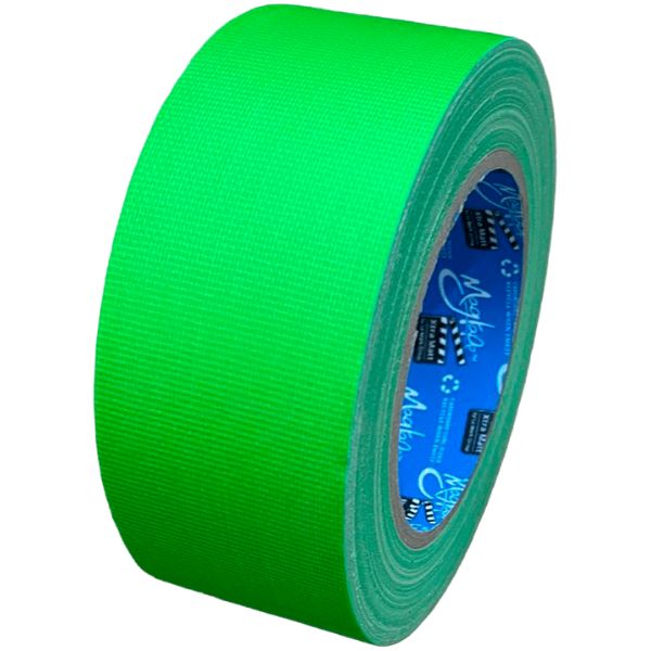 Neon Gaffa Tape Extra Mat 50 mm x 25 m – Groen